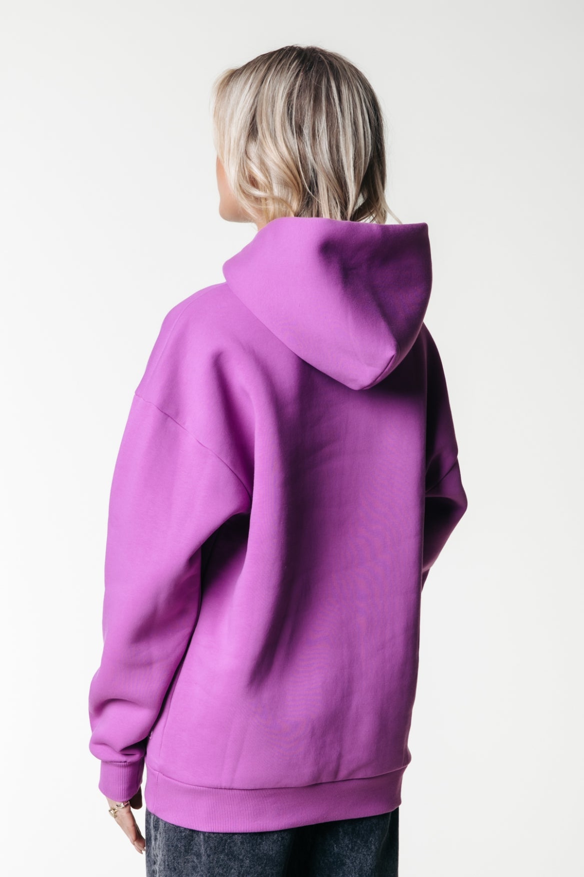 Colourful Rebel Label Clean Hoodie