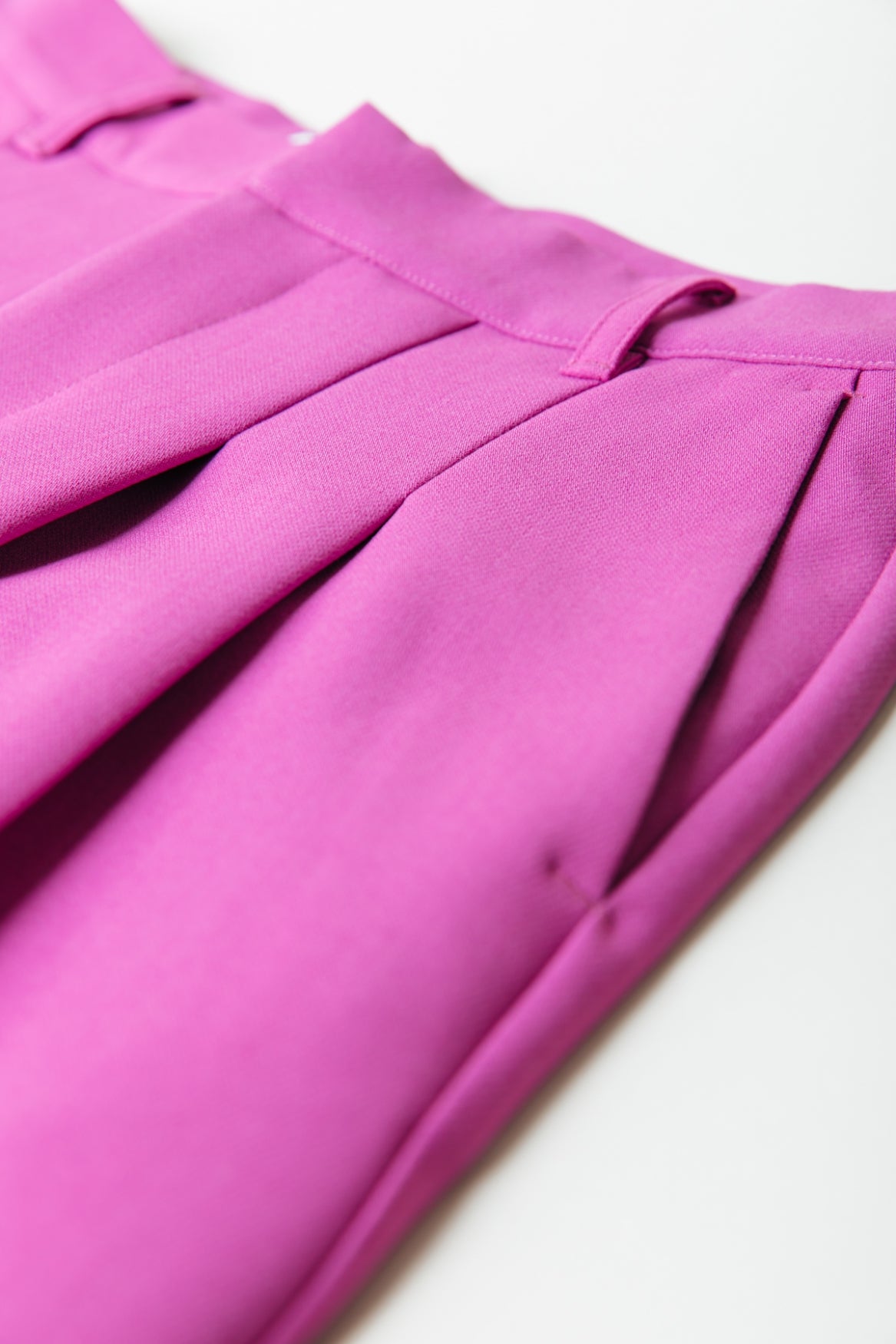 Colourful Rebel Rus Straight Pants | Violet Pink