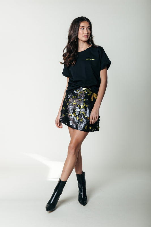 Colourful Rebel Jilly Sequins Skirt