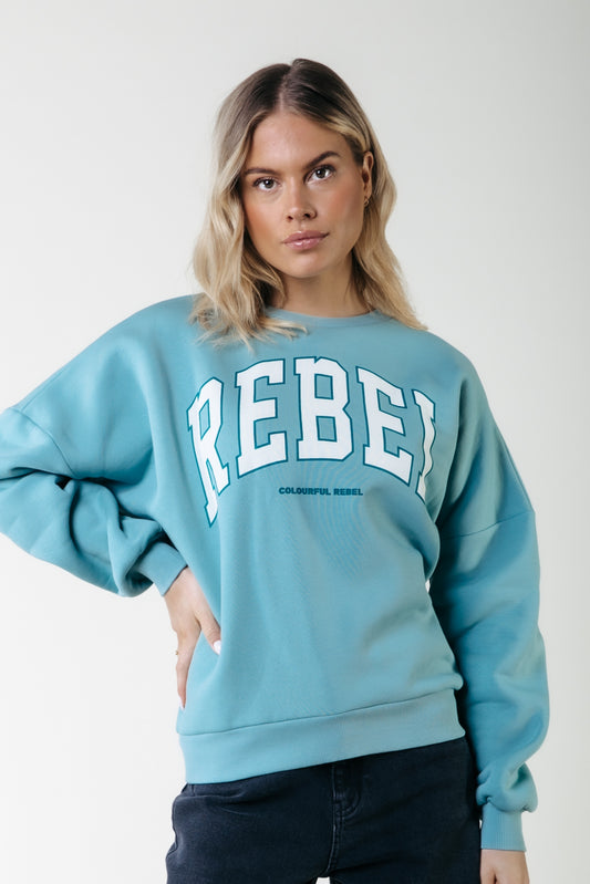 Colourful Rebel Sweat Mineral Blue