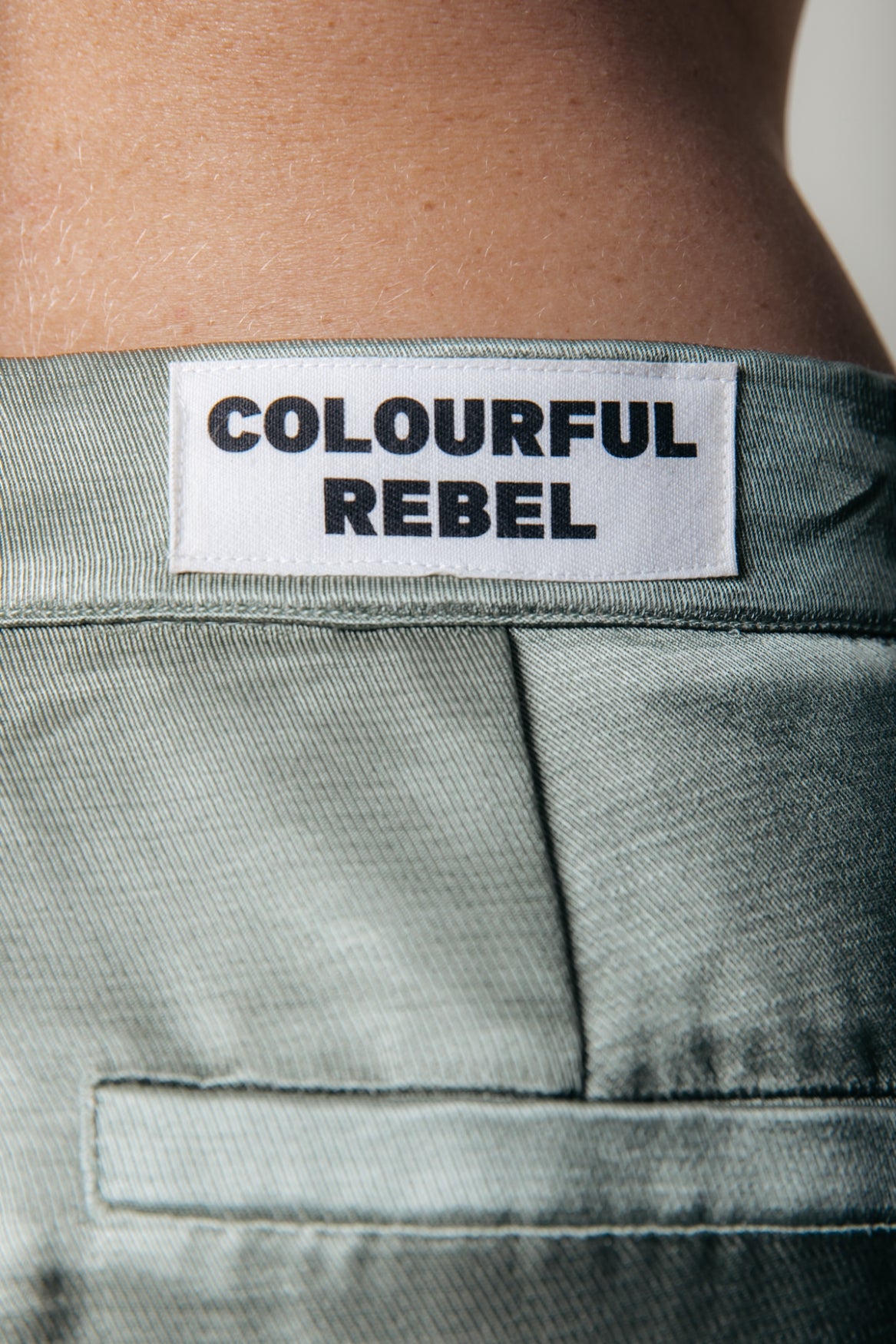 Colourful Rebel Wende Satin Low Waist Pants