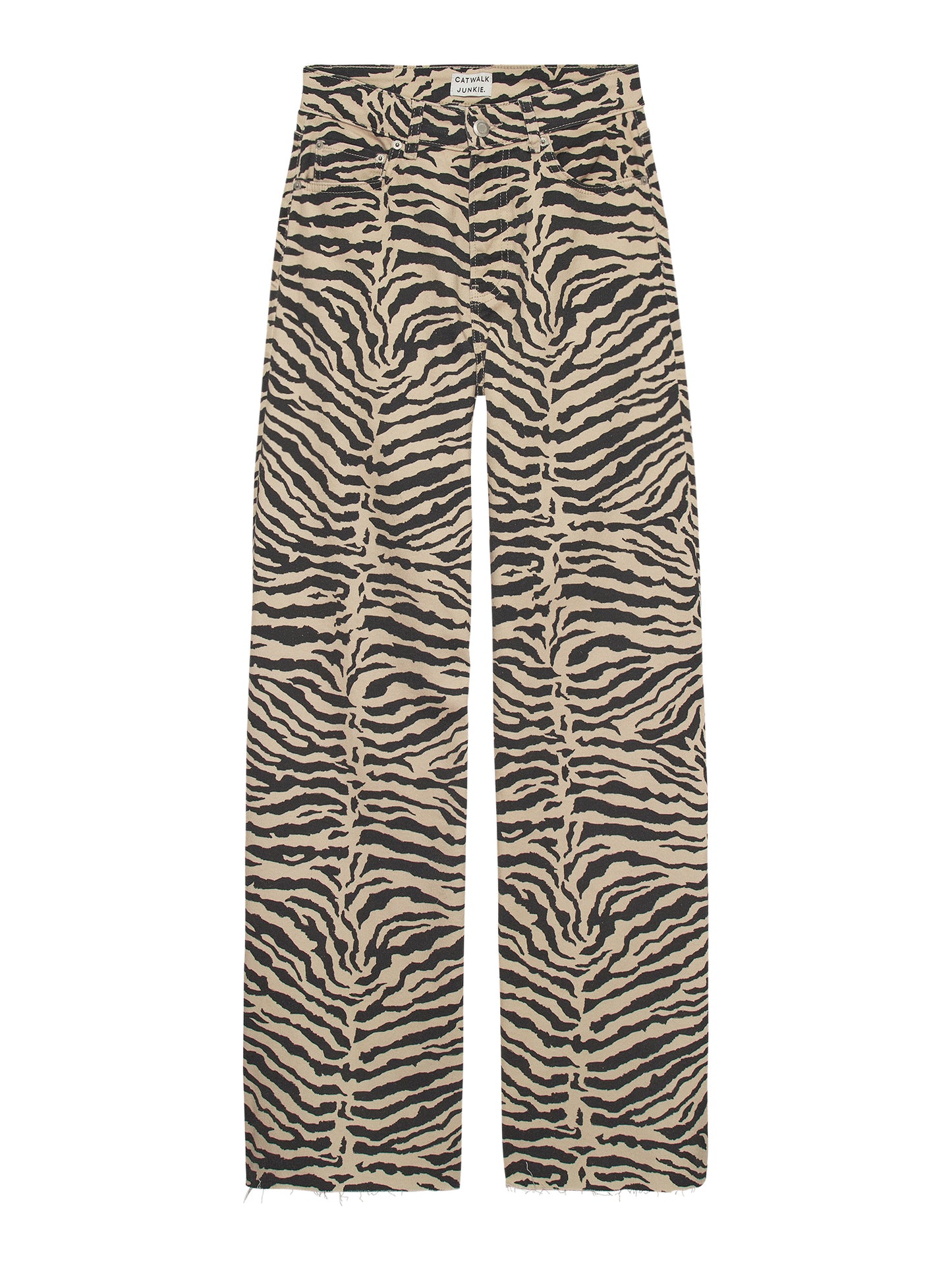 Catwalk Junkie Loose Fit Zebra Jeans