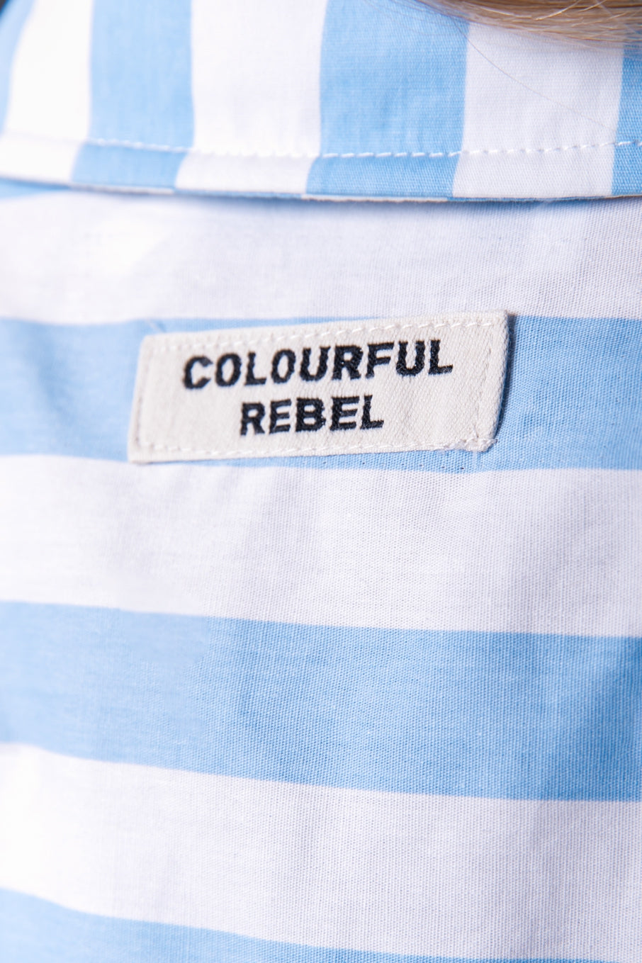 Colurful Rebel Talia Striped Blouse | Boys Blue