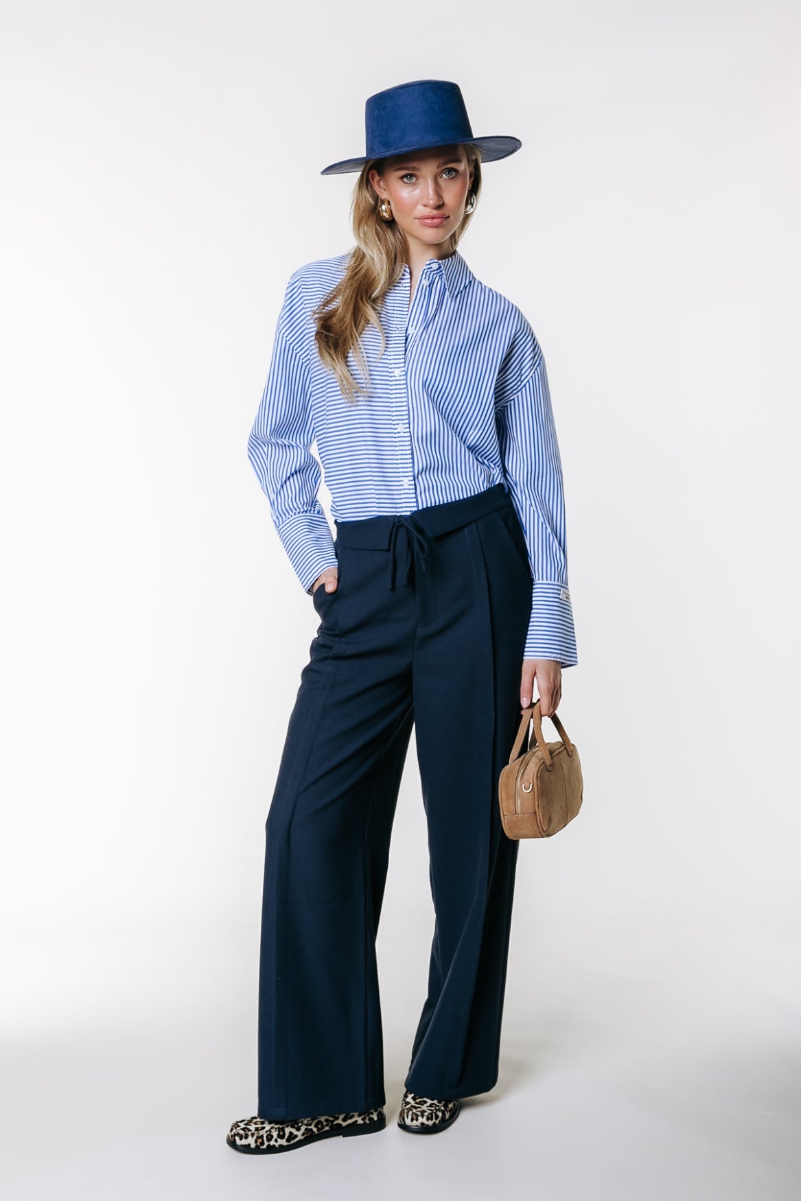 Colourful Rebel Talia Striped Blouse