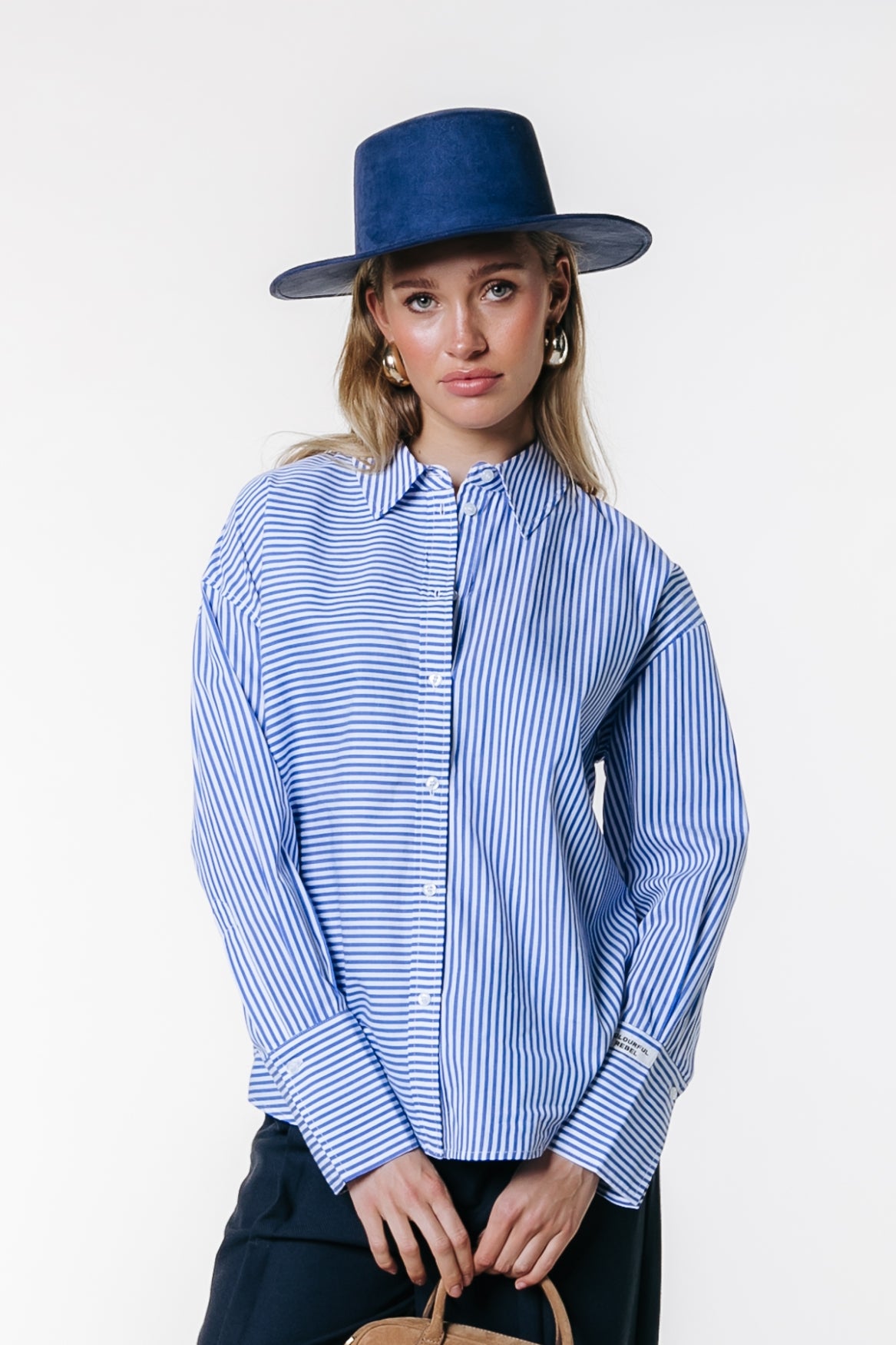 Colourful Rebel Talia Striped Blouse