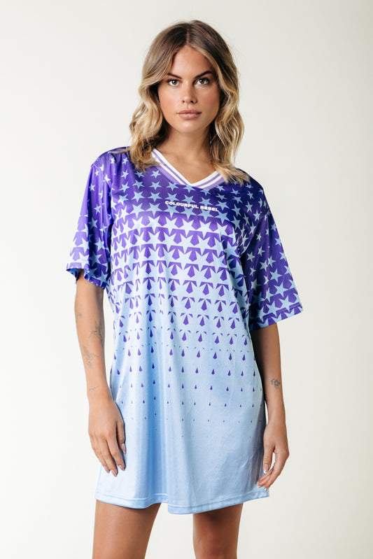 Colourful Rebel Taylie Star Football Tee