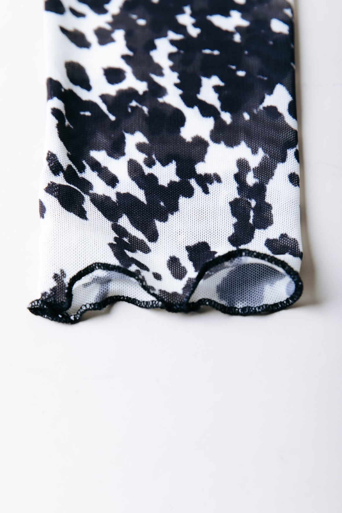 Colourful Rebel Maud Cow Maxi Mesh Dress