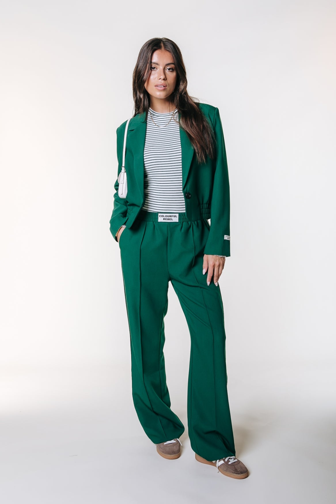 Colourful Rebel Vella Sports Pants Green