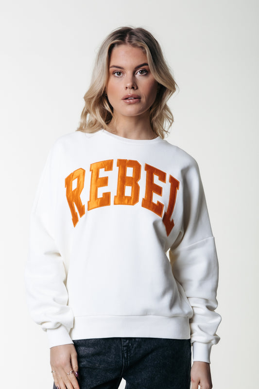Colourful Rebel Patch Sweat | Off white
