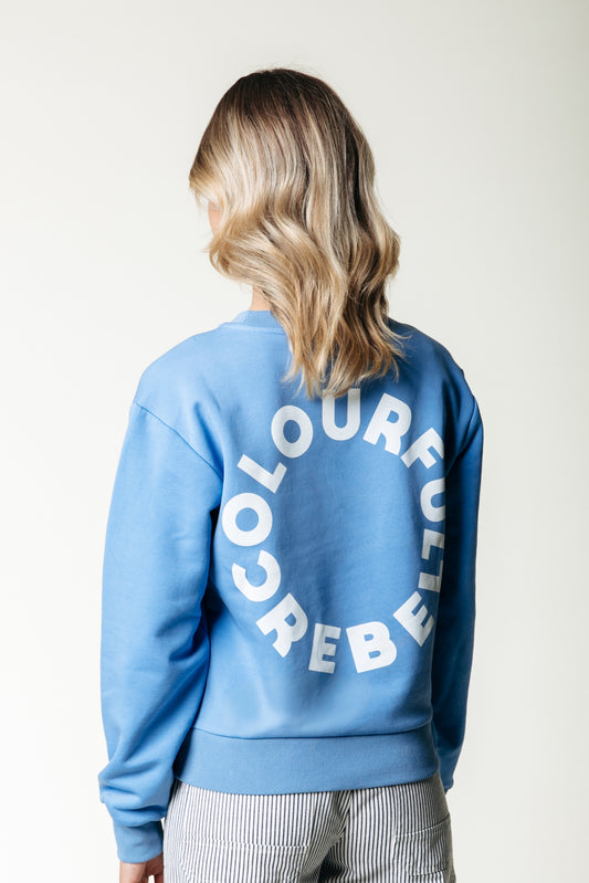 Colourful Rebel Logo Circle Relaxed Sweat