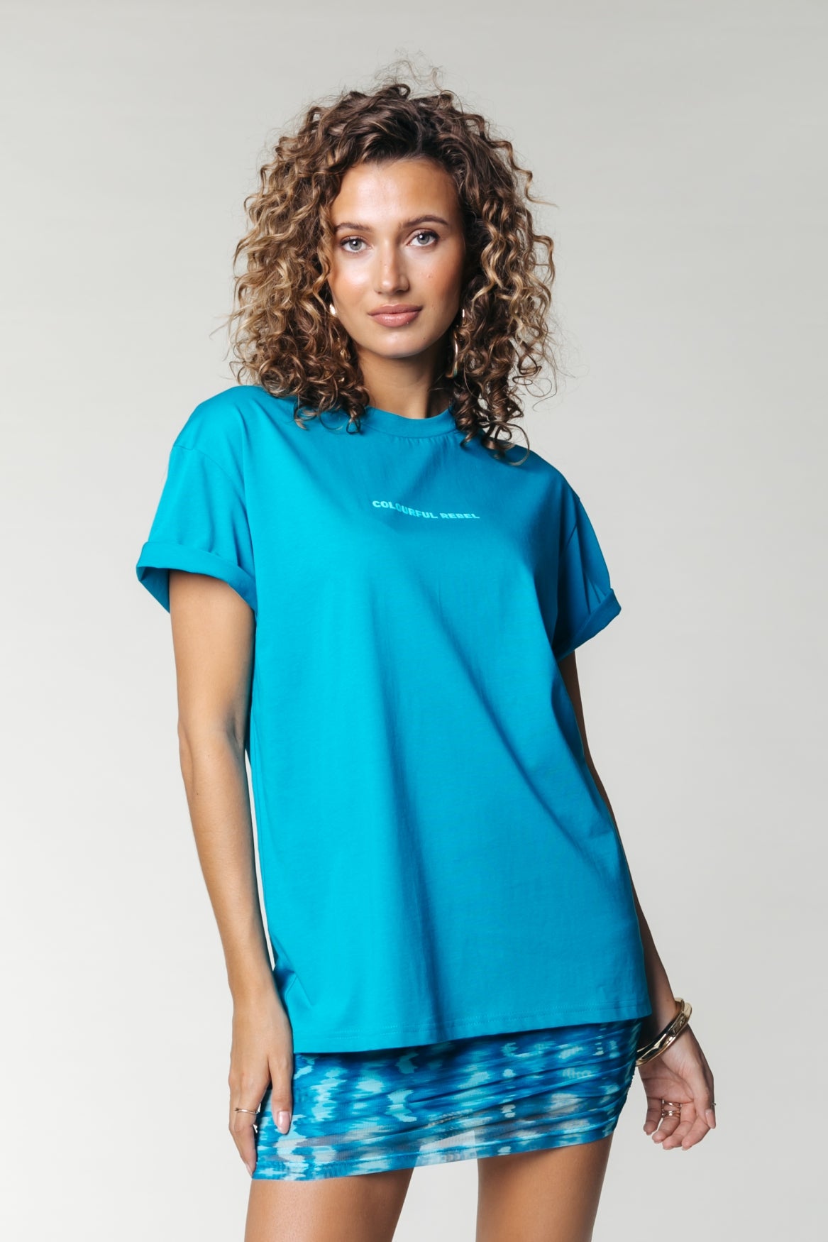Colourful Rebel Uni Logo Tee