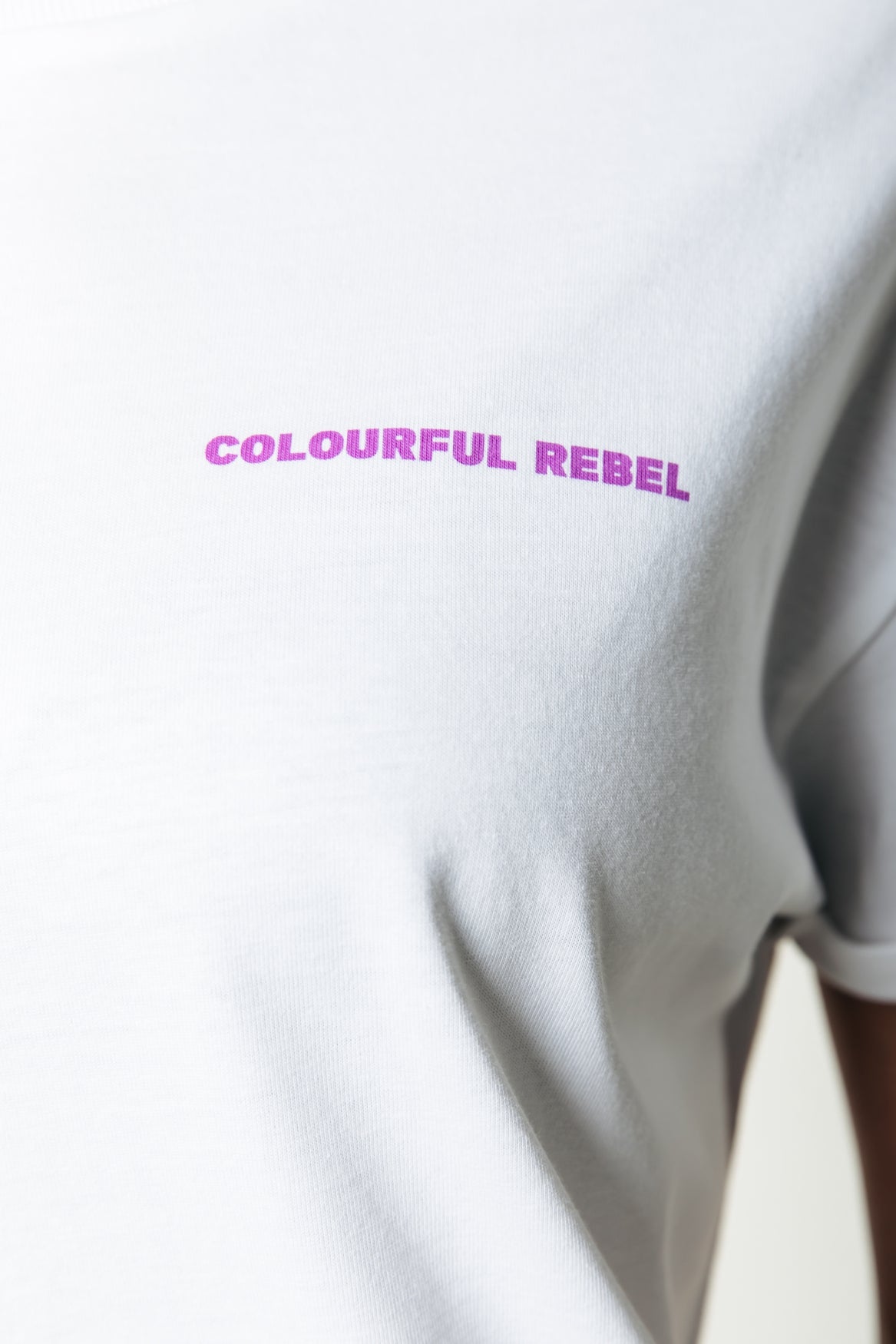 Colourful Rebel Logo Circle Boxy Tee