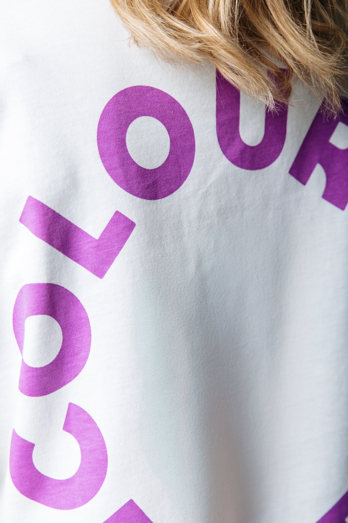 Colourful Rebel Logo Circle Boxy Tee