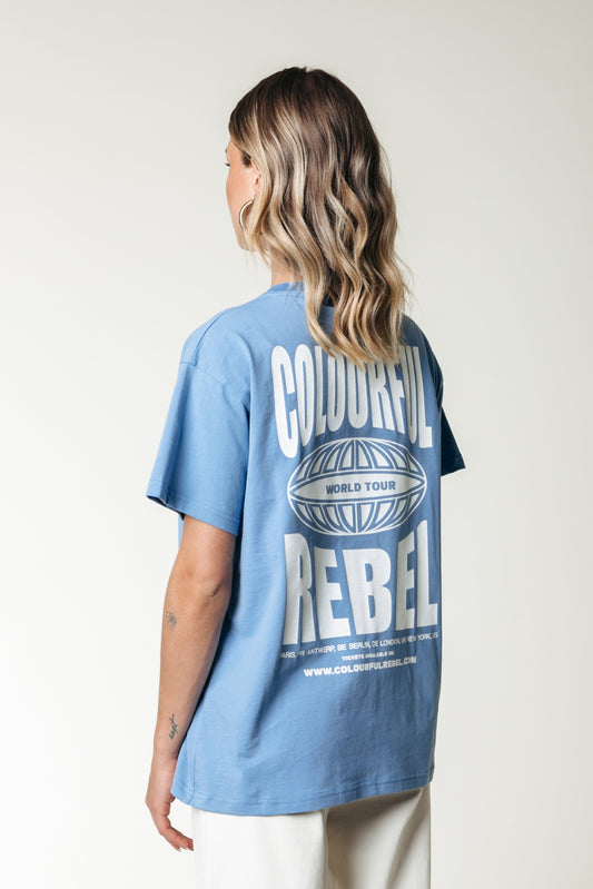 Colourful Rebel Logo Globe Tee