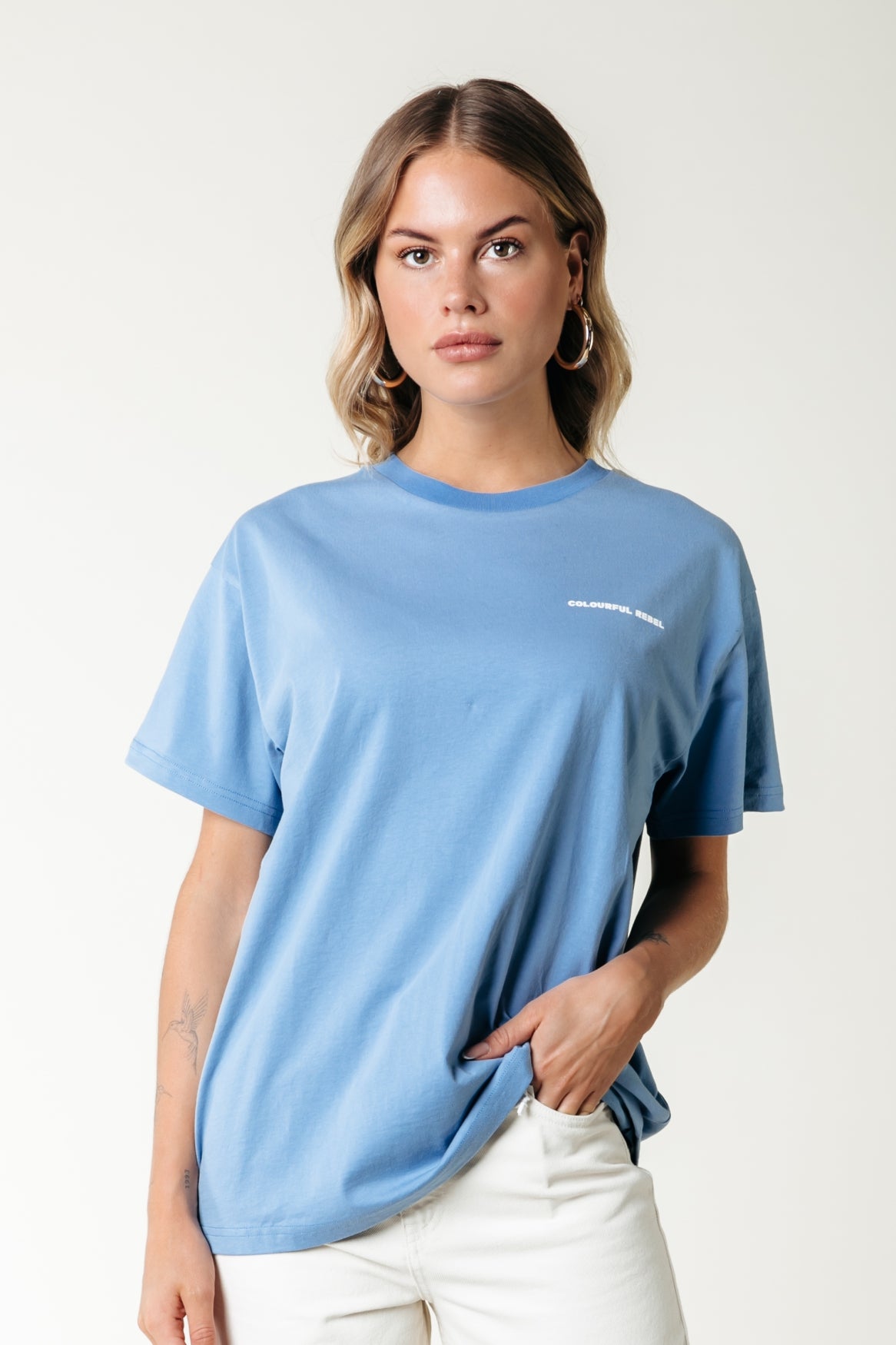 Colourful Rebel Logo Globe Tee